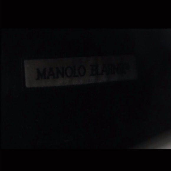 Manolo Blahnik Josi Buckle Strap Leather Ankle Boots - Picture 5 of 7